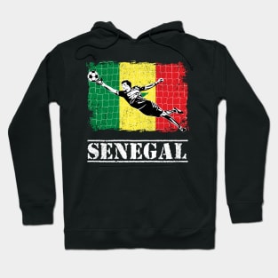 Senegal Soccer Supporter Goalkeeper Shirt Hoodie